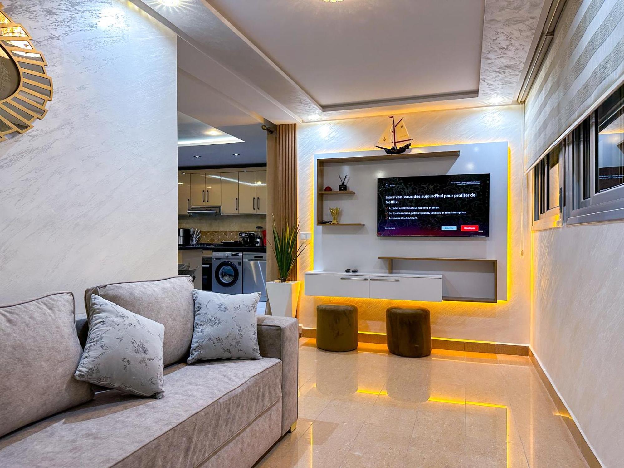 Elite Holiday Home - Luxury & Centric Flat Tanger Exterior foto